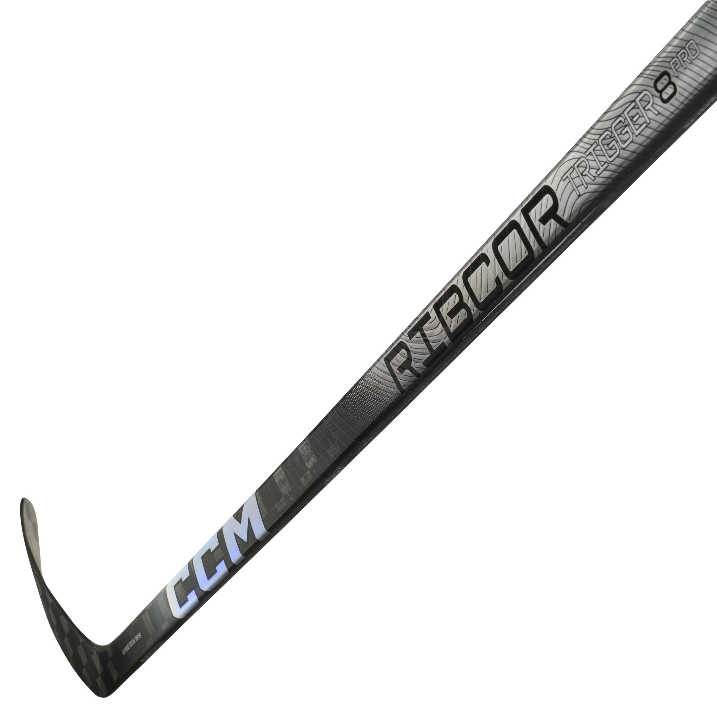 CCM Ribcor Trigger 8 Pro Chrome Senior Hockey Stick
