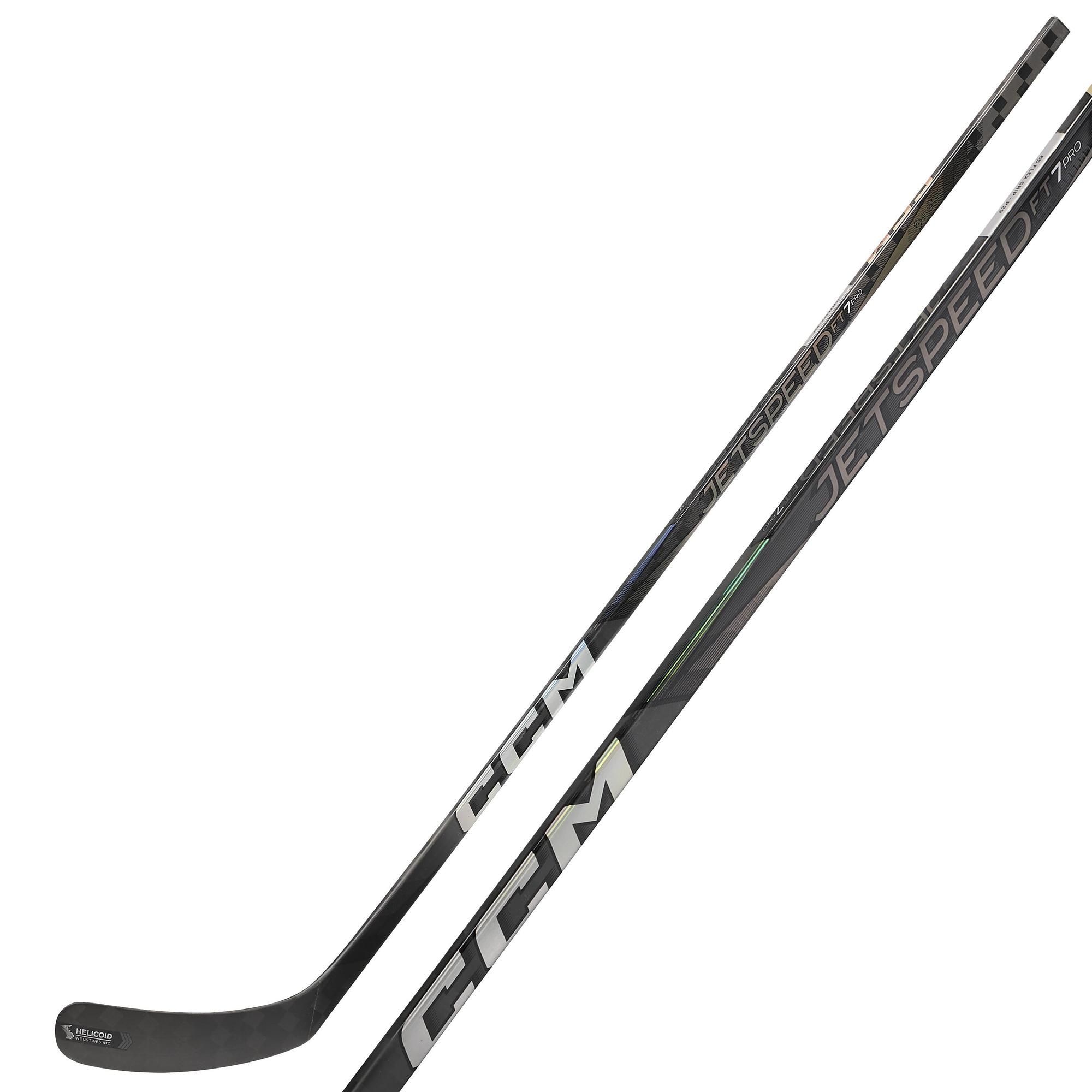 CCM JetSpeed FT7 Pro Chrome Junior Hockey Stick