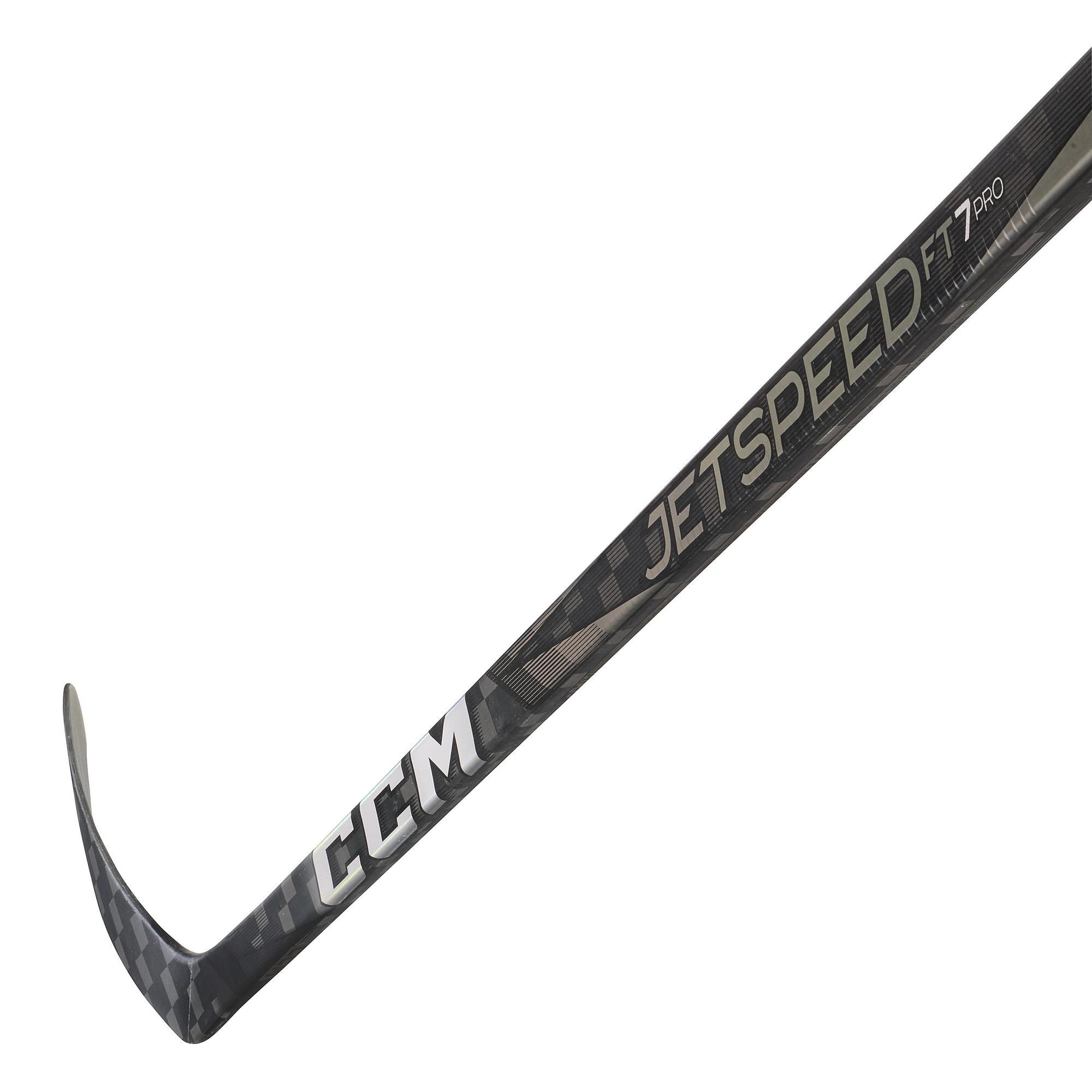 CCM JetSpeed FT7 Pro Chrome Junior Hockey Stick