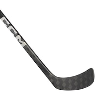CCM JetSpeed FT7 Pro Chrome Junior Hockey Stick CloseUp