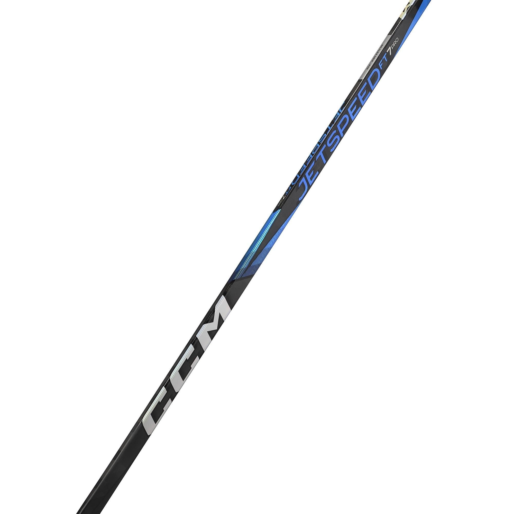 CCM JetSpeed FT7 Pro Blue Junior Hockey Stick