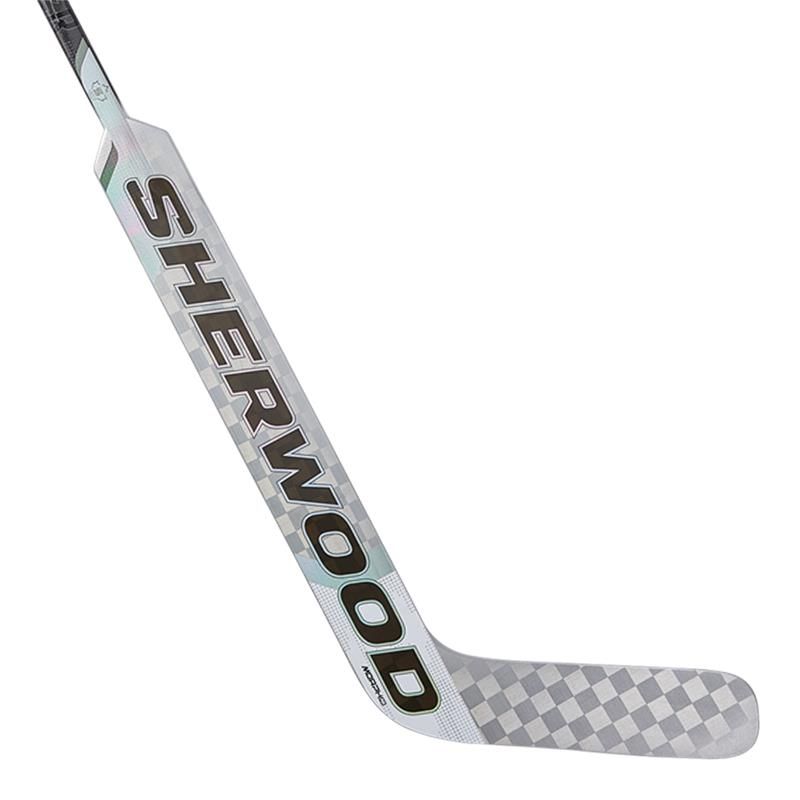 Sherwood Rekker Morph Pro Intermediate Goalie Stick CloseUp