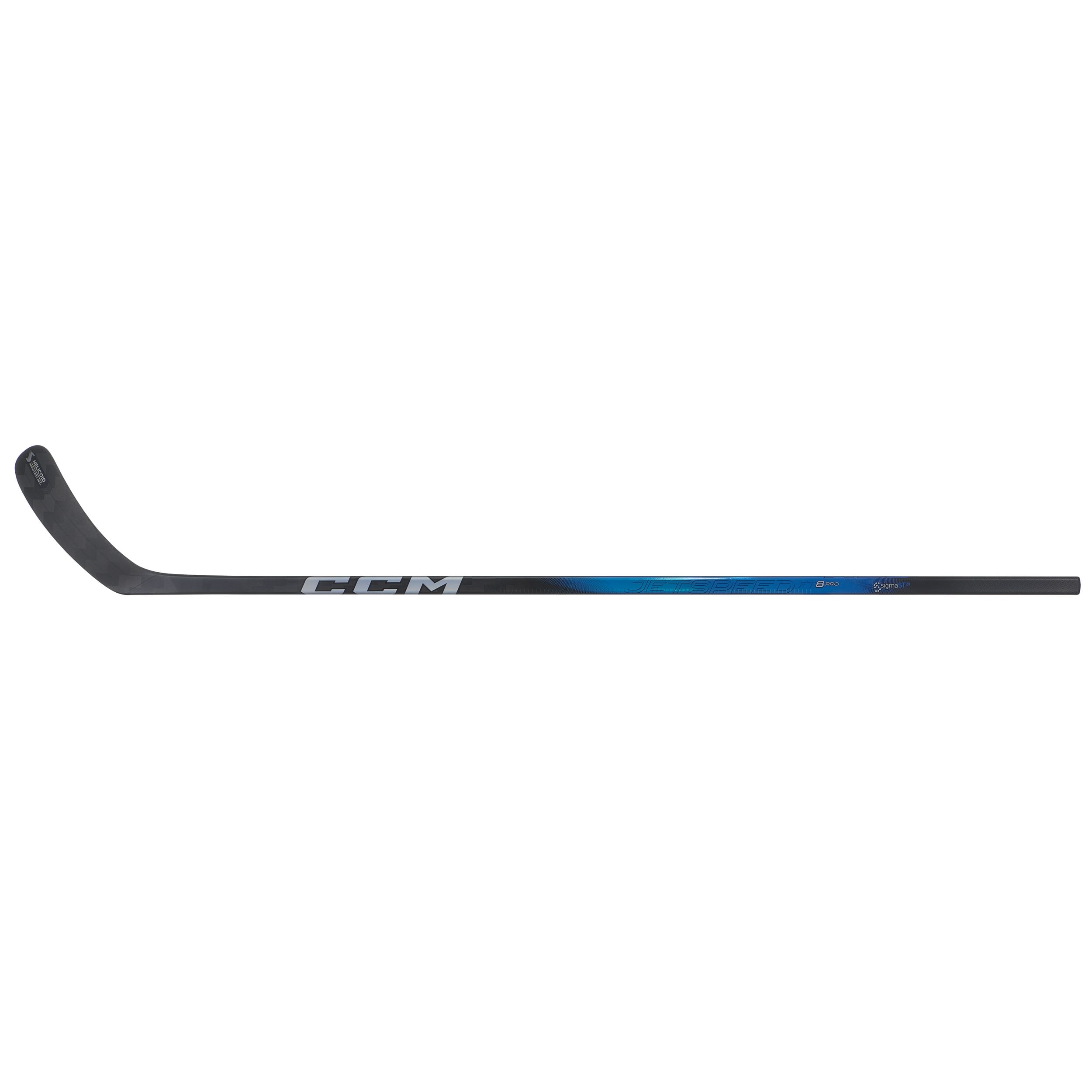 CCM JetSpeed FT8 Pro Blue Intermediate Hockey Stick