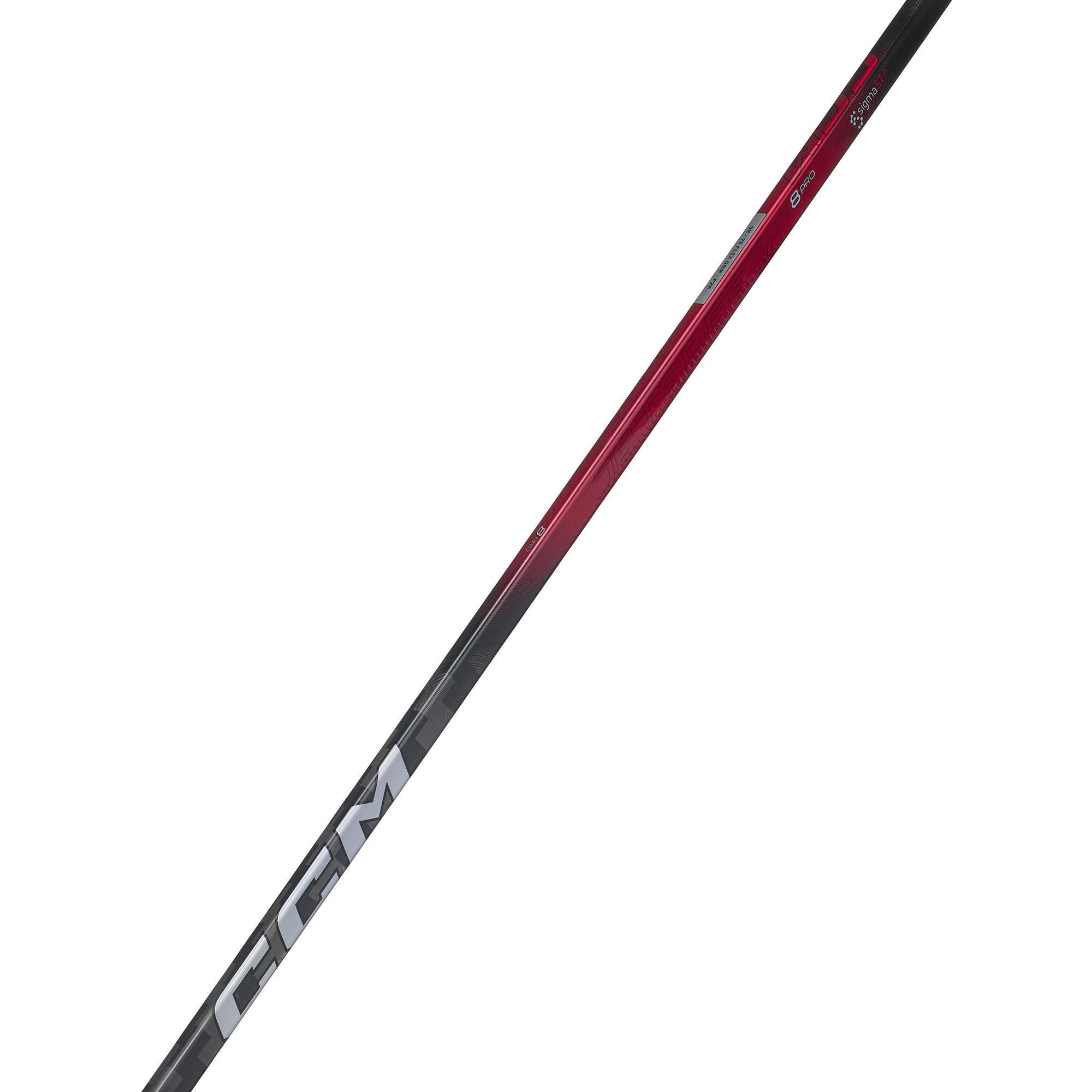 CCM JetSpeed FT8 Pro Red Intermediate Hockey Stick
