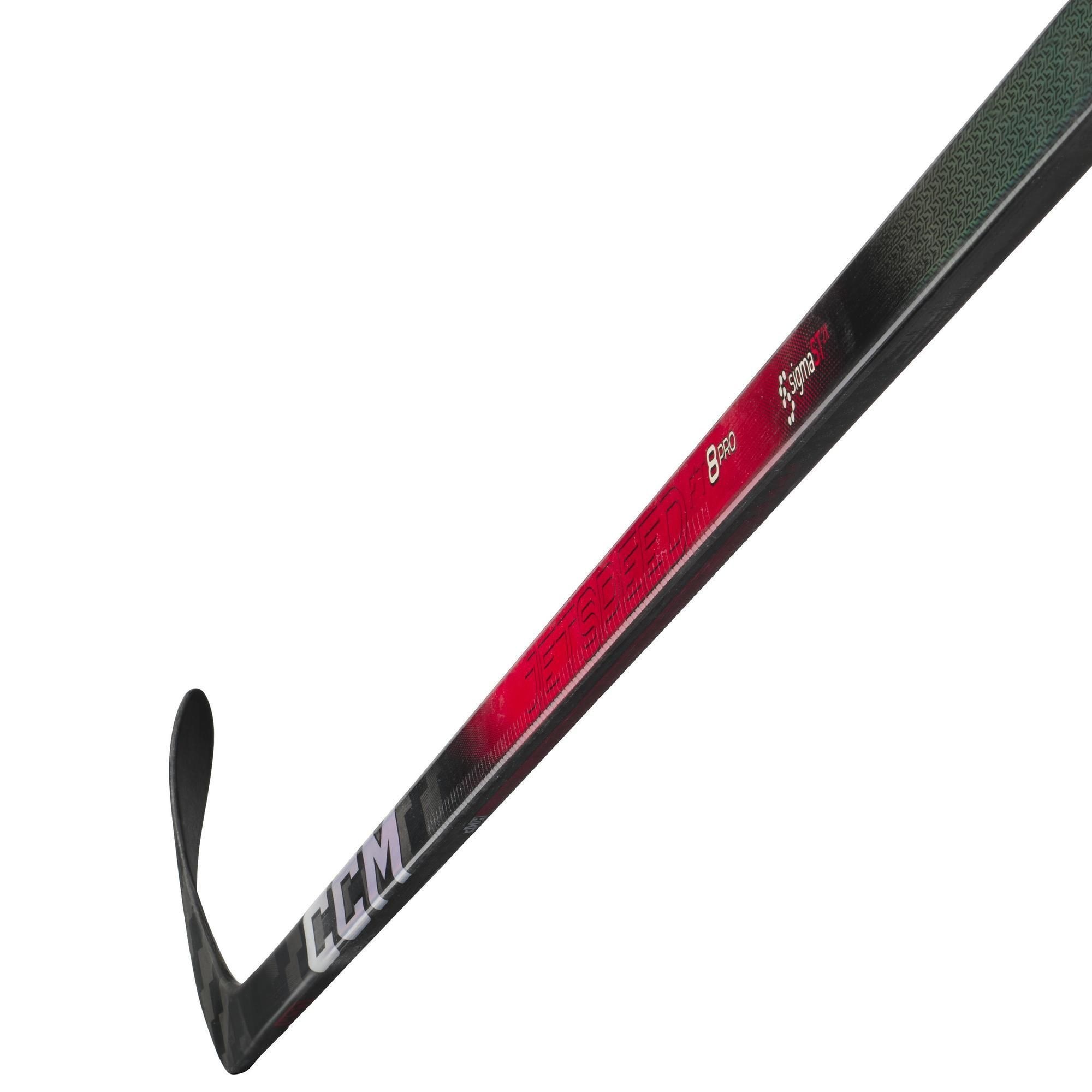 CCM JetSpeed FT8 Pro Red Intermediate Hockey Stick