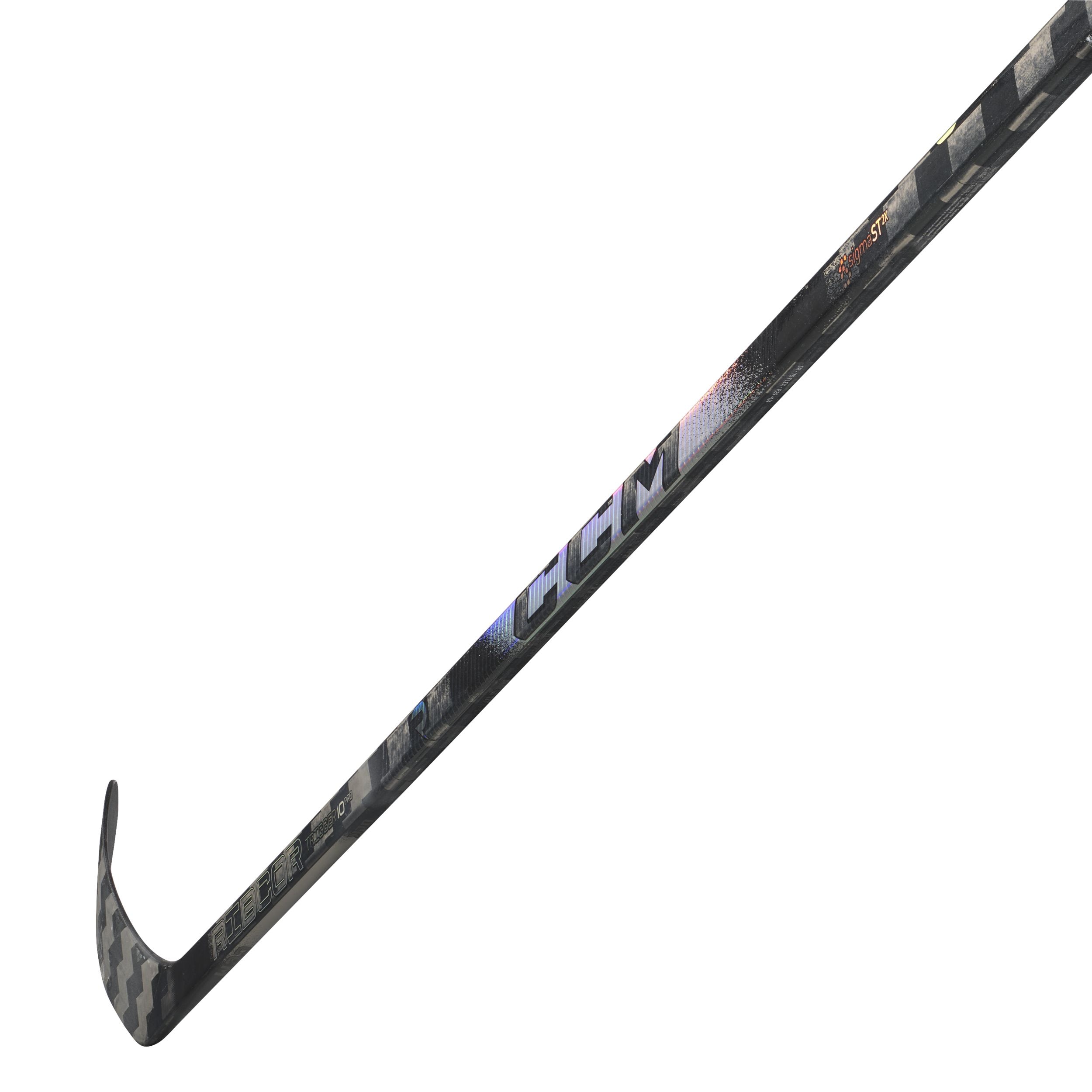 CCM Ribcor Trigger 10 Pro Chrome Youth Hockey Stick