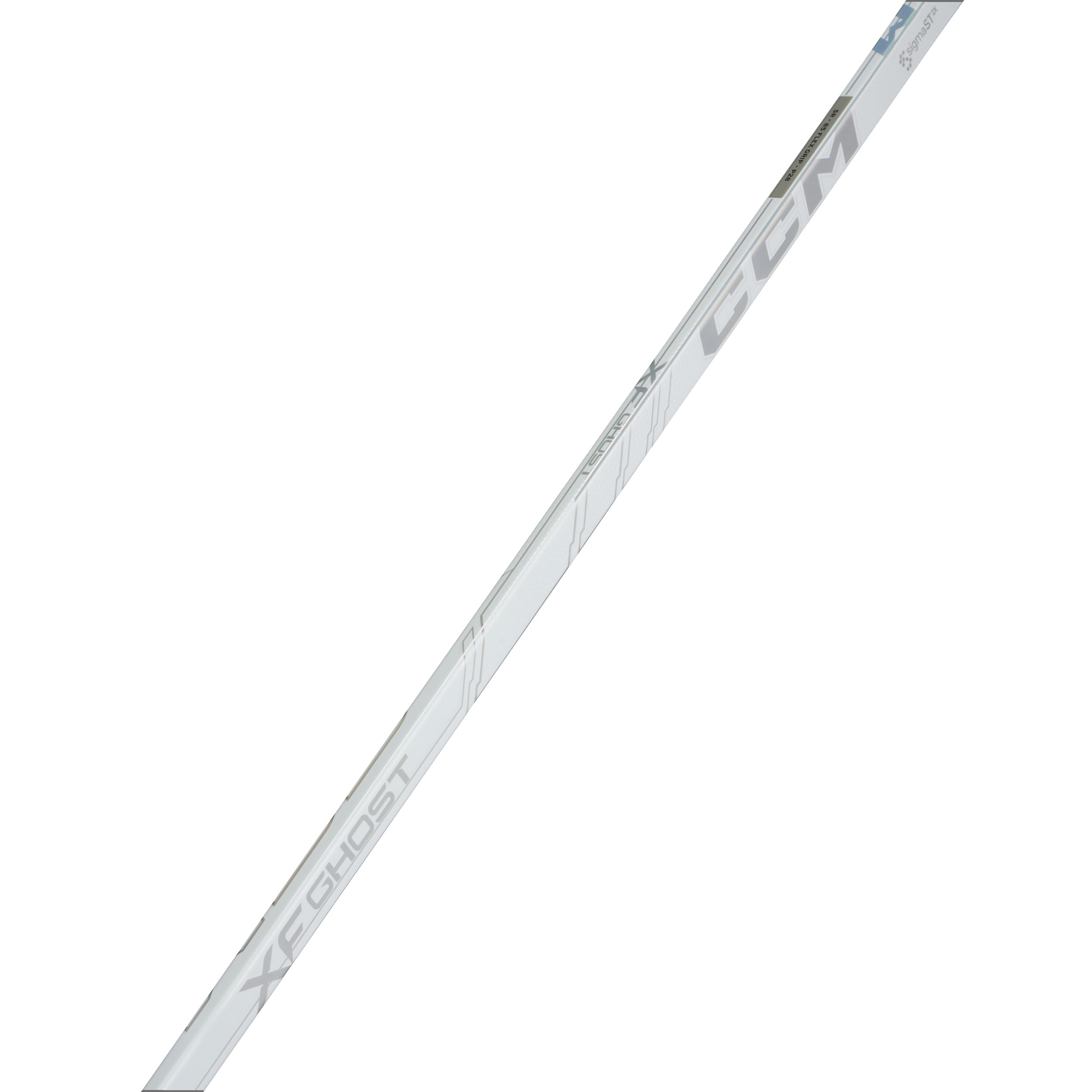 CCM Tacks XF Ghost Junior White Hockey Stick