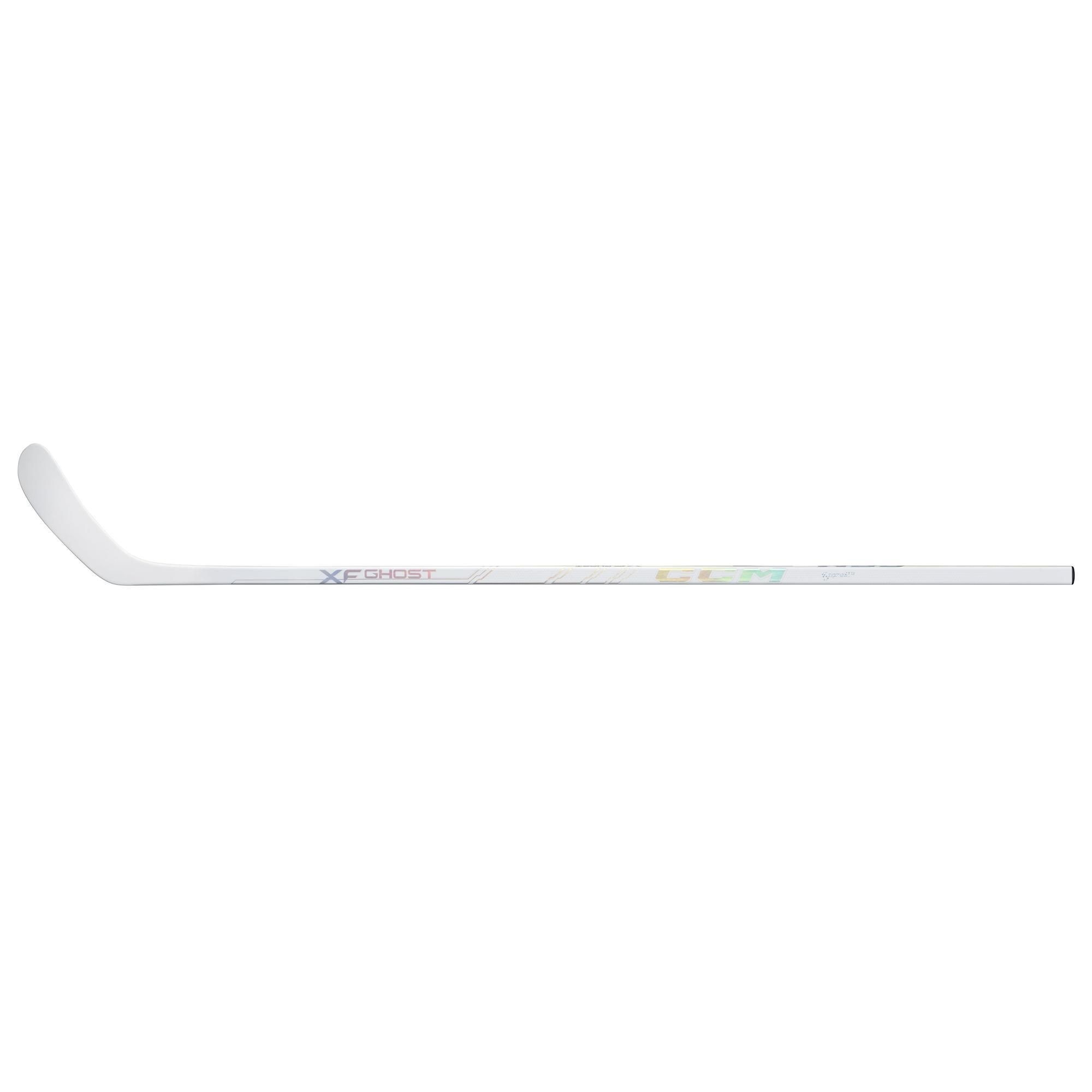 CCM Tacks XF Ghost Senior White Hockey Stick