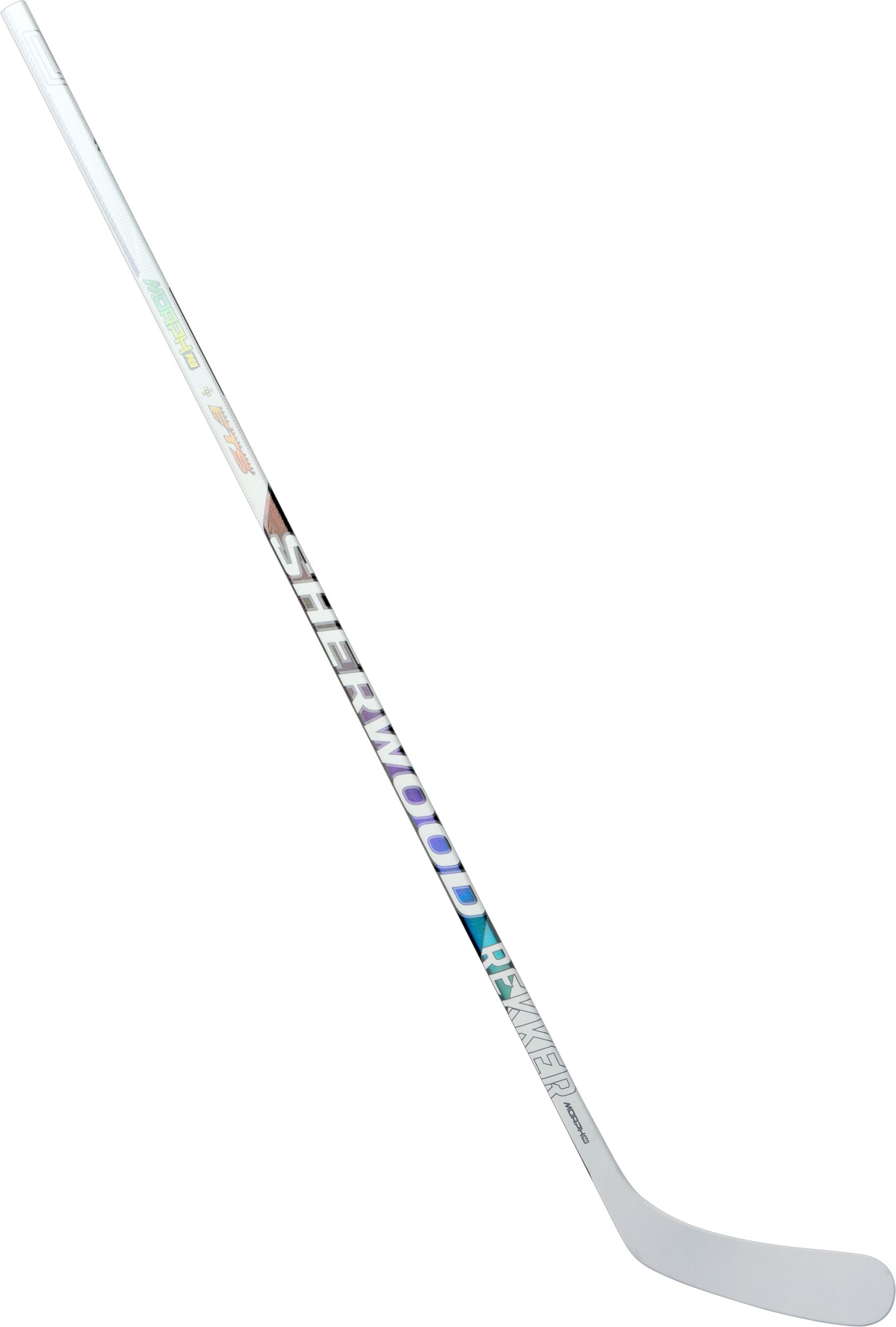 Sherwood Rekker Morph Pro White Junior Hockey Stick - 30 Flex