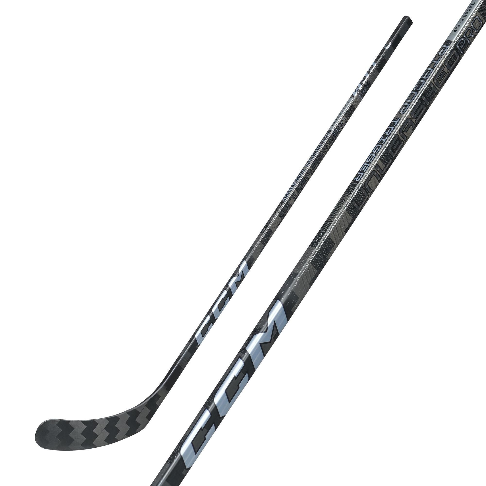 CCM Ribcor Trigger Unleashed Pro Chrome Senior Hockey Stick