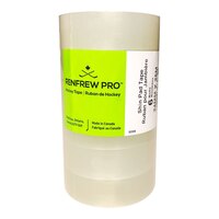 Renfrew 24MM X 25M Polyflex Shin Hockey Tape Clear - 6 Pack Front_Angled_Left