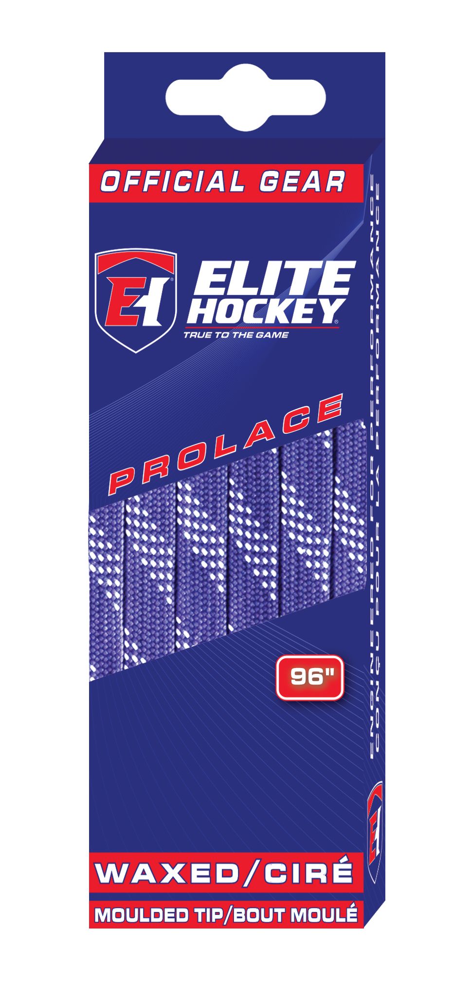 Elite Hockey Prolace Waxed Hockey Skate Laces Purple SportChek