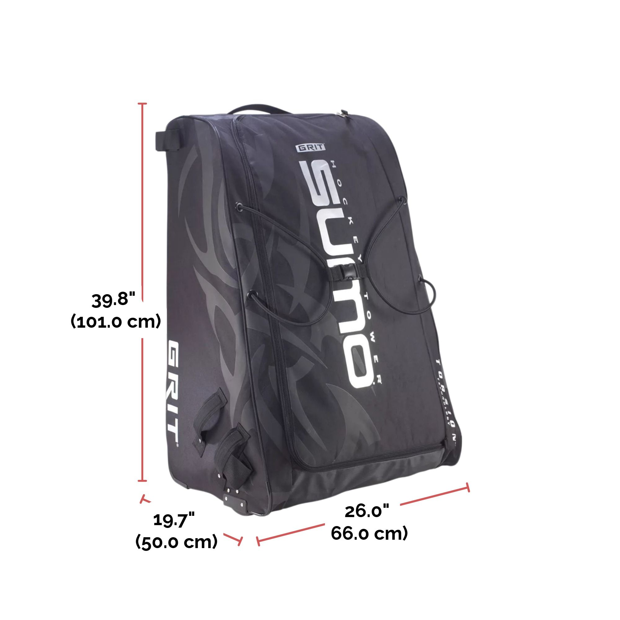 GRIT GT4 Sumo Tower Goalie Hockey Bag 40"