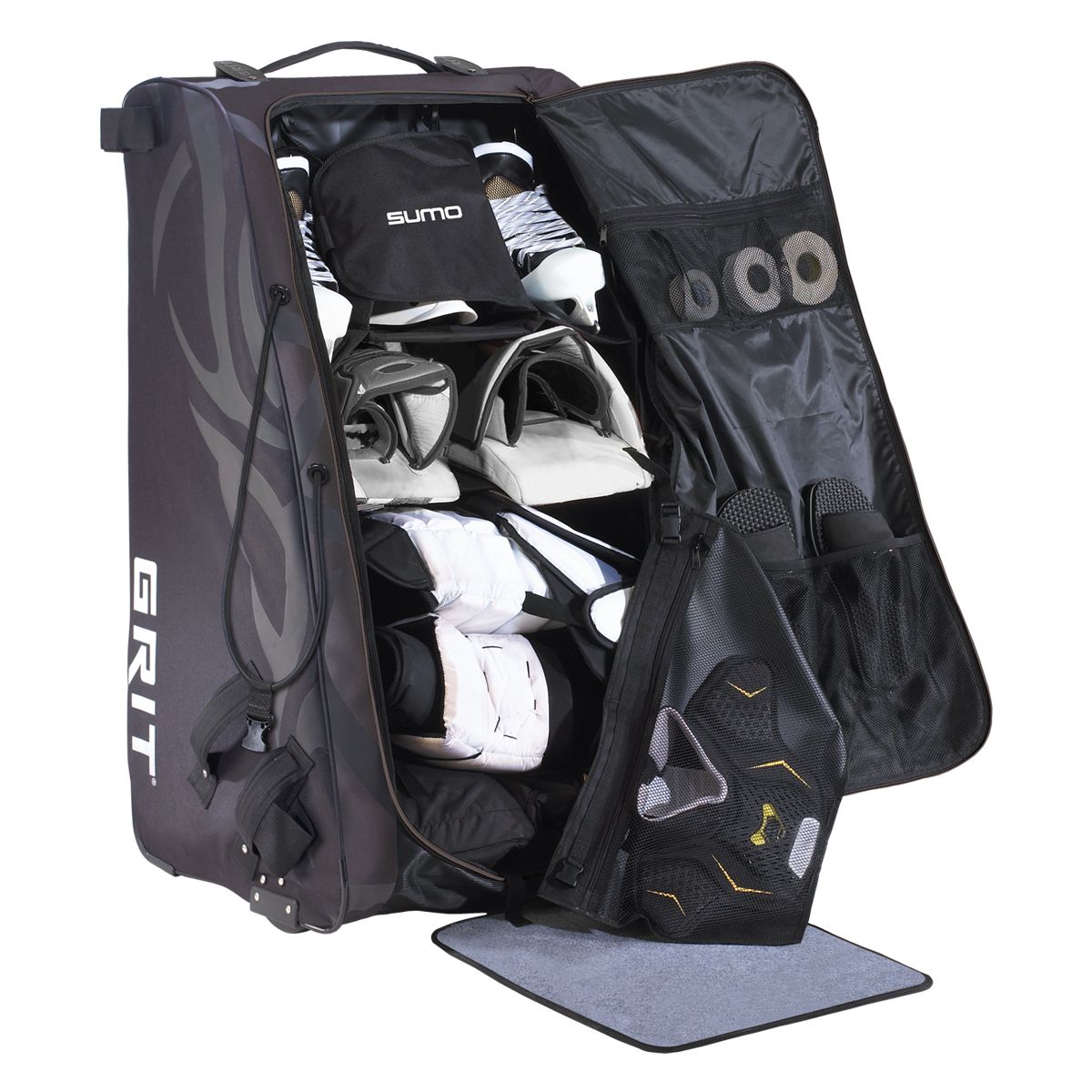 GRIT Senior/junior Gt4 Sumo Tower Goalie Hockey Bag, 36