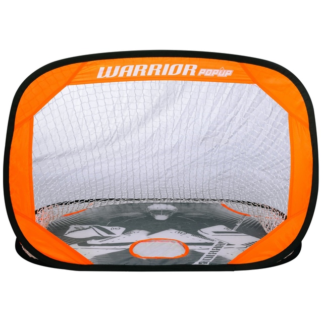 Warrior Mini Pop Up Net Front_Flat