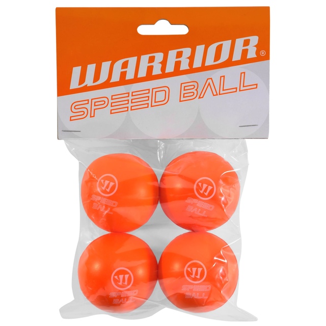 Warrior Mini Hockey Speed Ball 4 Pack
