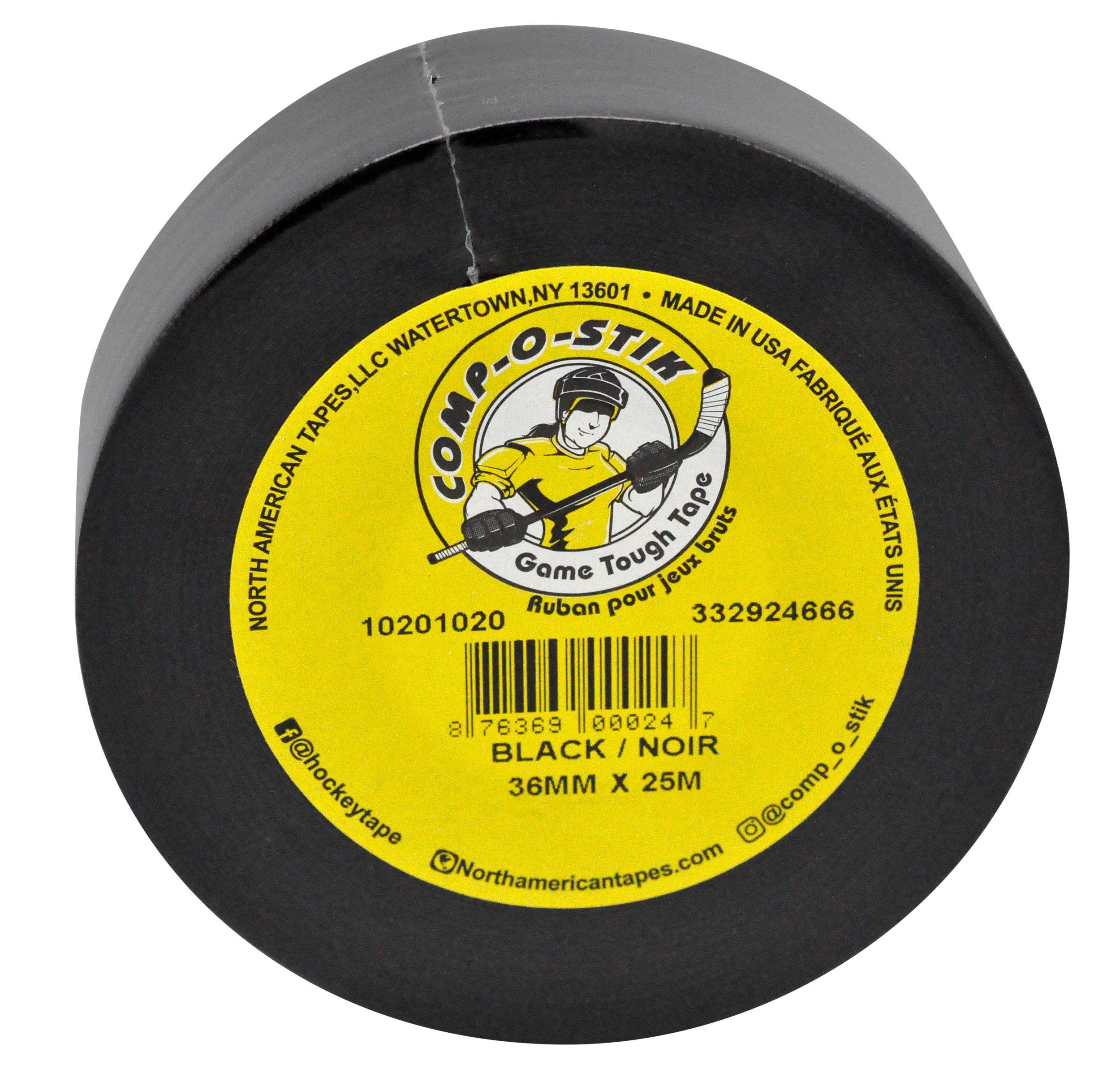 Comp-O-Stik 36MM X 25M Cloth Hockey Tape