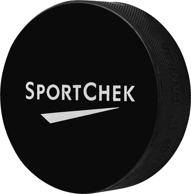Sport Chek Official 6 oz Puck Front_Angled_Left