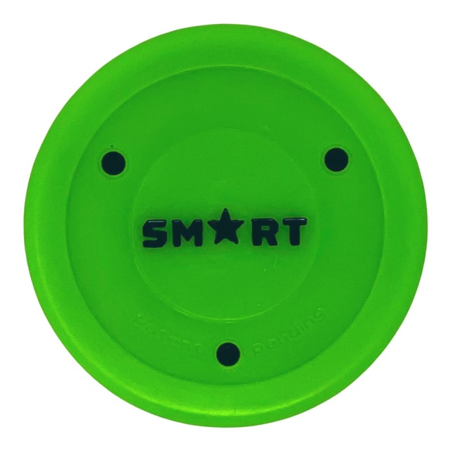 Smart Hockey Puck - 4 oz Overhead_Flat