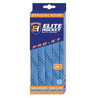 Elite Hockey Pro-X7 96 Inch Wide Hockey Skate Laces Front_Angled_Left