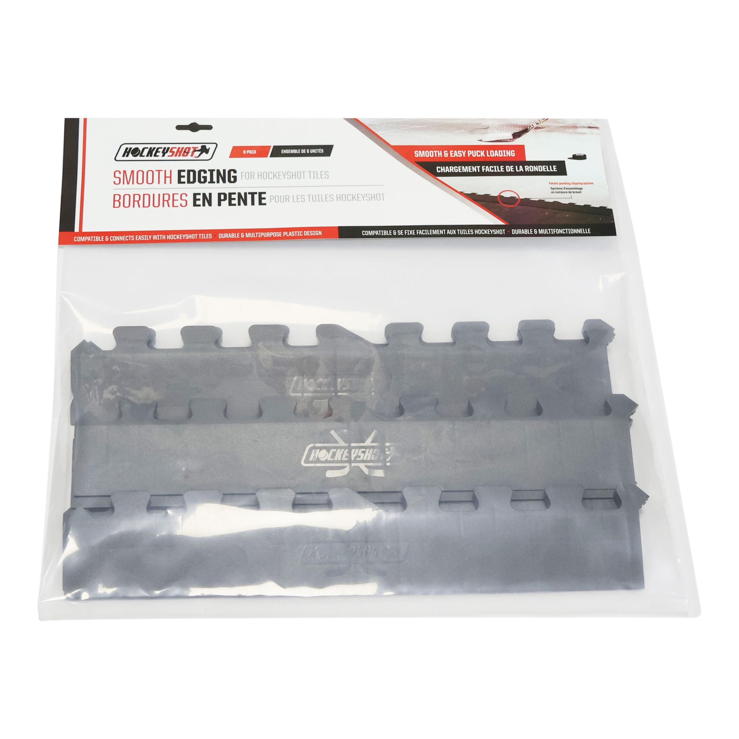 HockeyShot Smooth Edging Tile 6-pk Front_Elevated