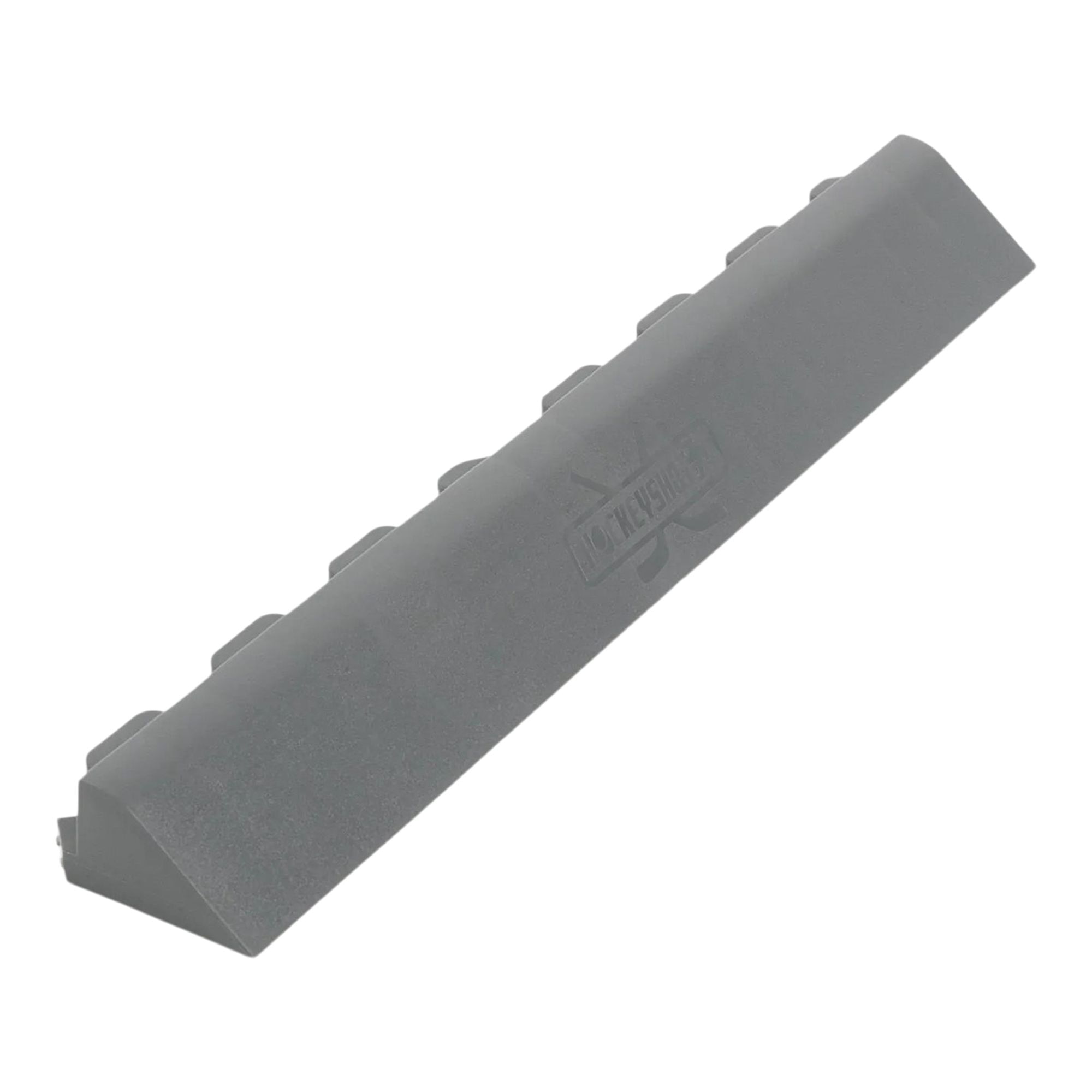 HockeyShot Tile Edging Puck Stopper 6-pk Front_Angled_Right