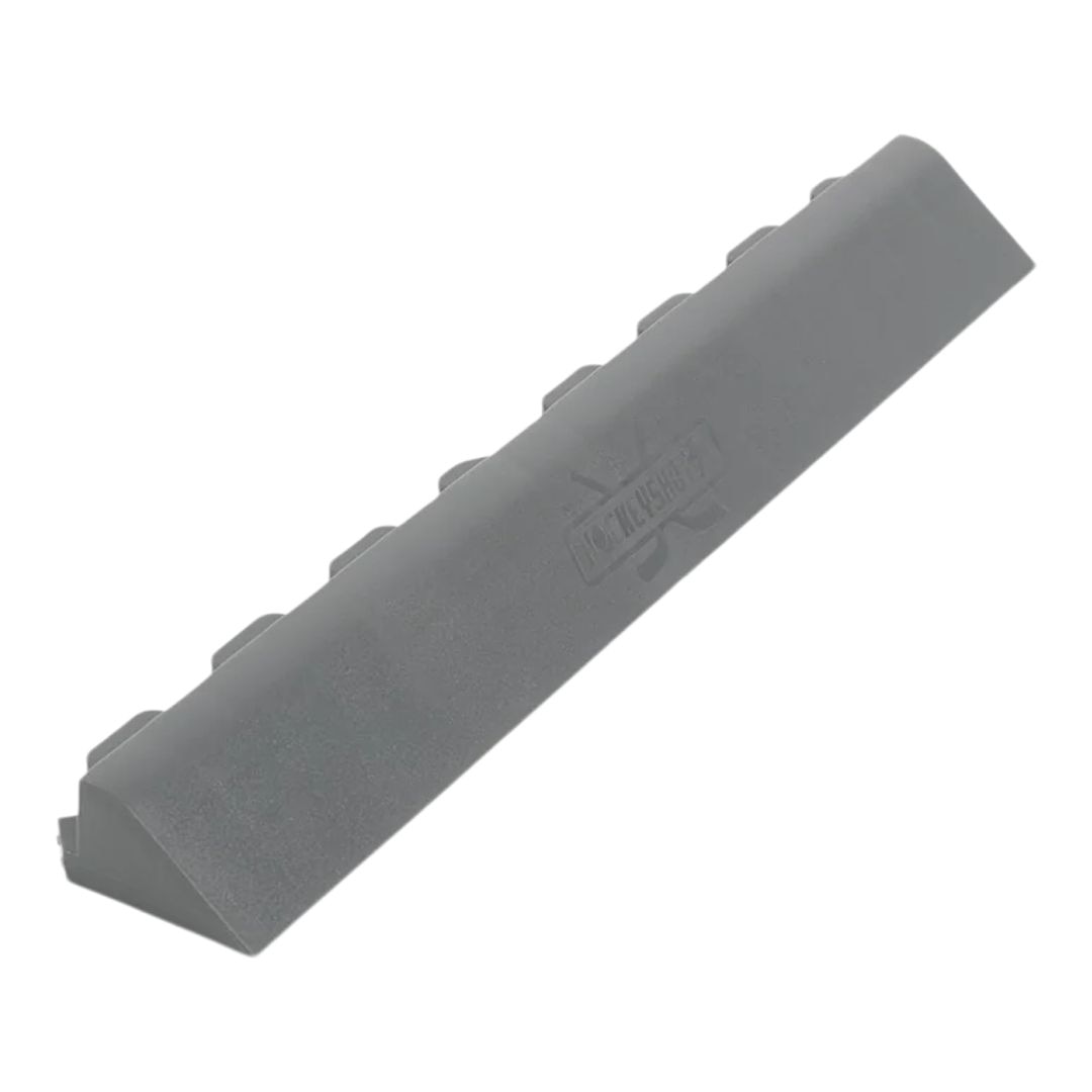 HockeyShot Tile Edging Puck Stopper 6-pk Front_Angled_Right