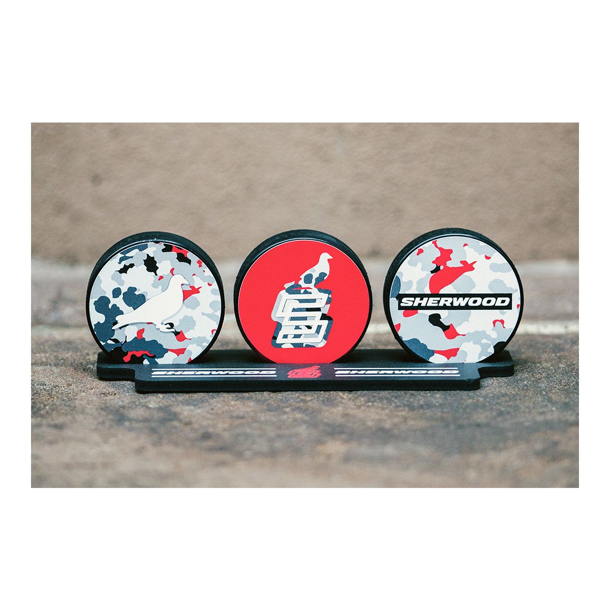 Sherwood X STAPLE Puck - 3 Pack Composite_or_Mixed
