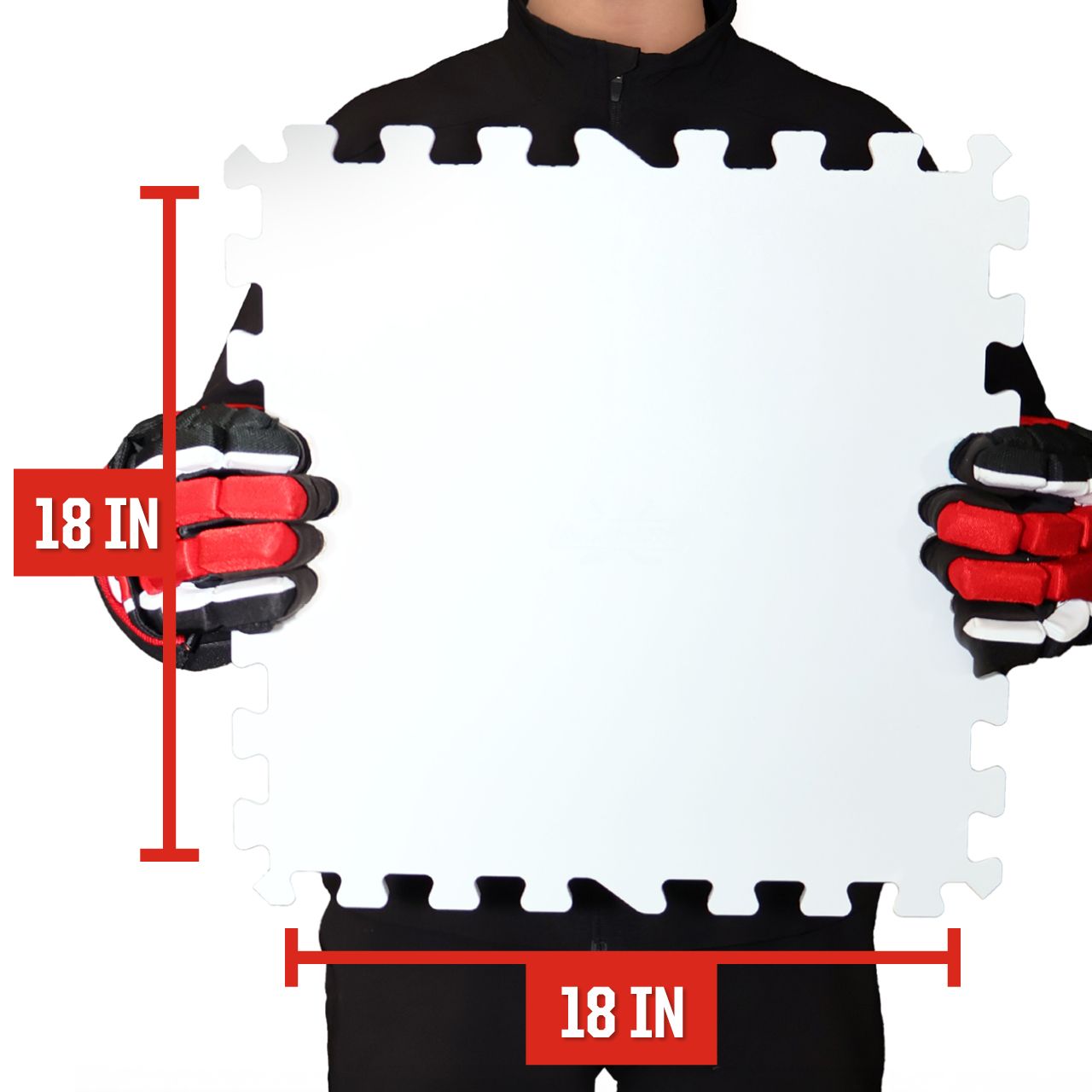 HockeyShot Revolution Skate-Able Tiles - 10 pk Front_Flat