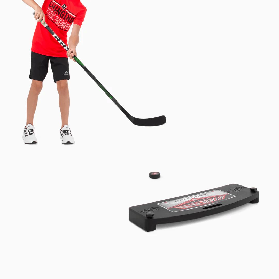 HockeyShot Clamp-On Extreme Passer Front_Angled_Right
