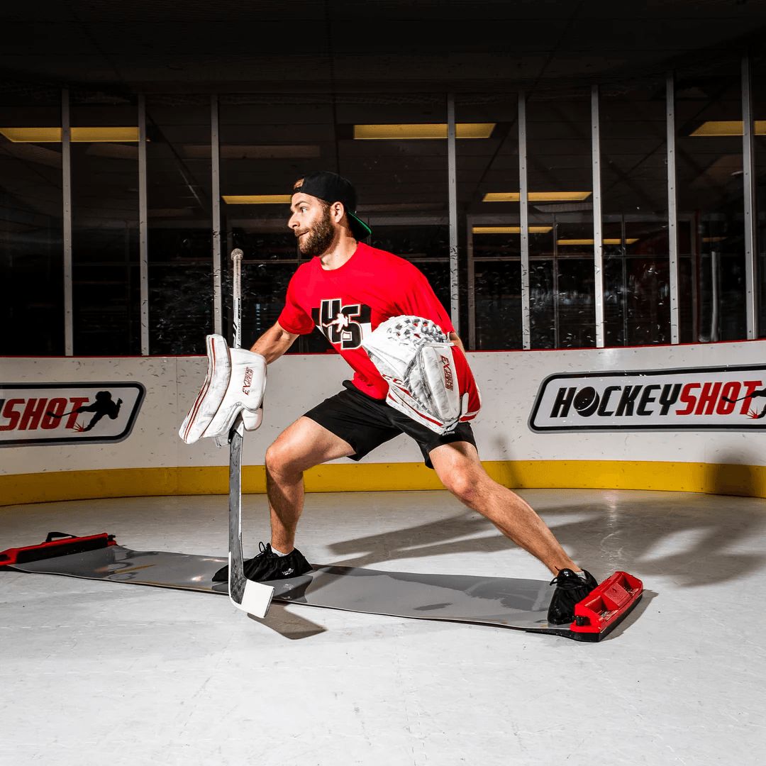 HockeyShot Slide Board Pro Front_Angled_Left