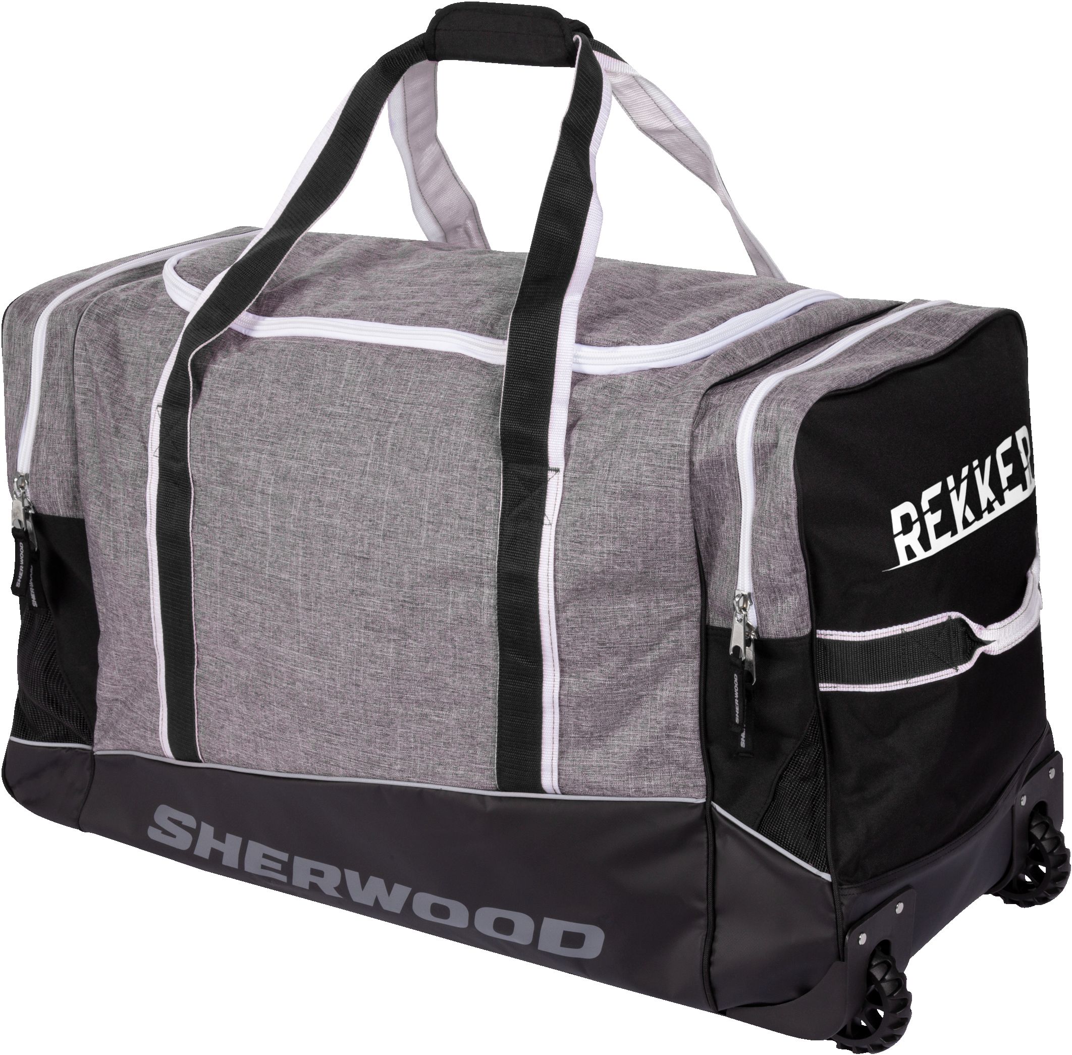 Sherwood Rekker 34 Inch Senior Hockey Wheel Bag Front_Three_Fourths_Angled_Left
