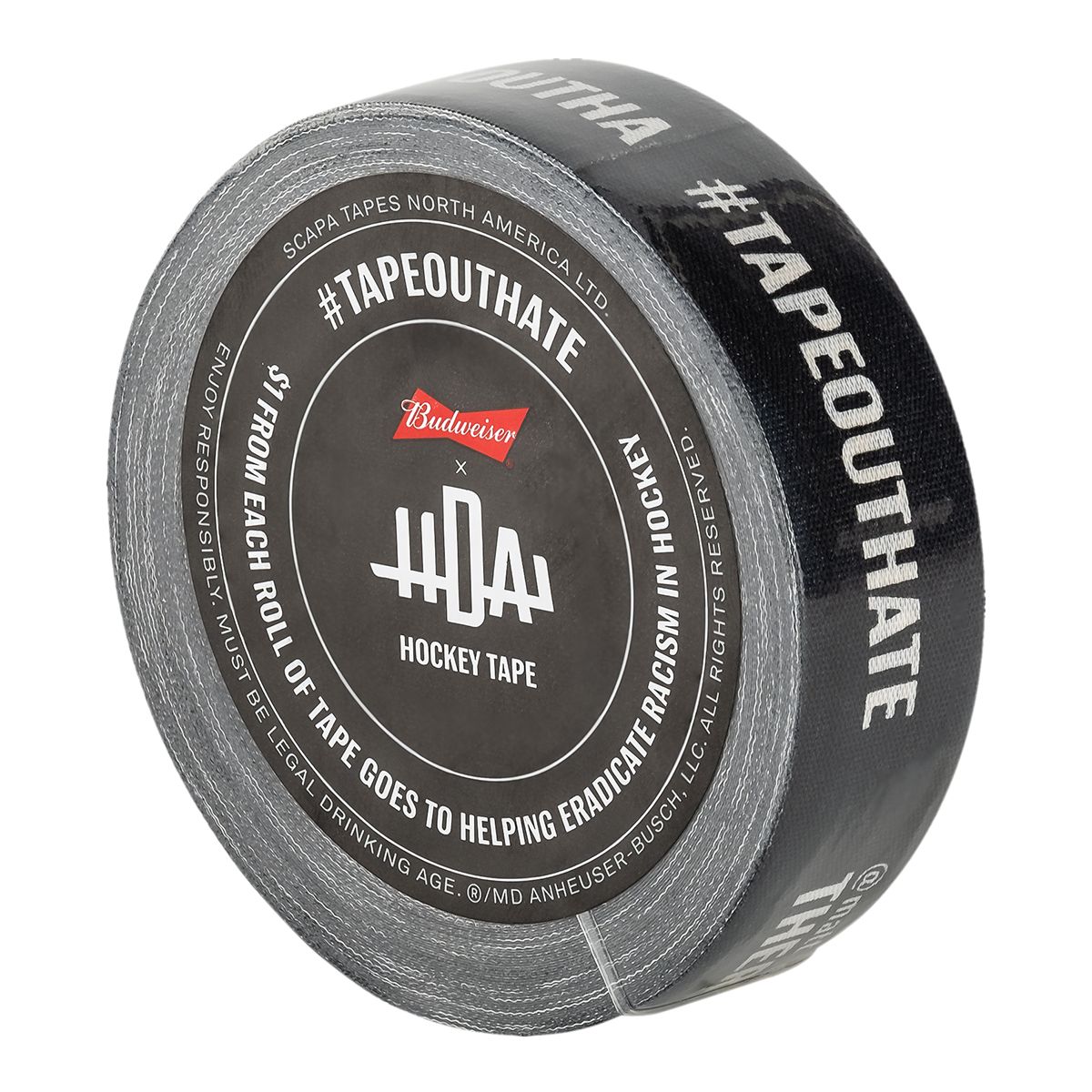 Renfrew 24MM x 18M HDA Hockey Tape Front_Three_Fourths_Angled_Left