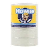 Howies Shin Tape 1" X 24yd - 5 Pack, Clear Front_Flat