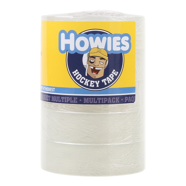 Howies Shin Tape 1" X 24yd - 5 Pack, Clear Front_Flat
