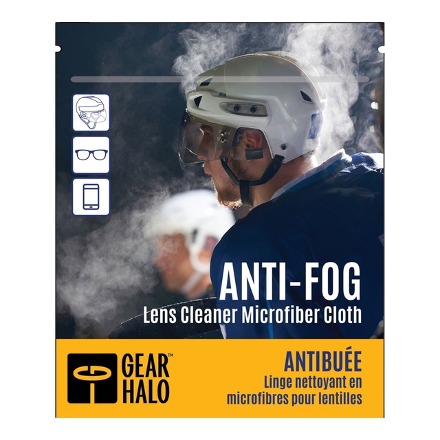 Gearhalo Anti Fog Microfiber Cloth Front_Flat