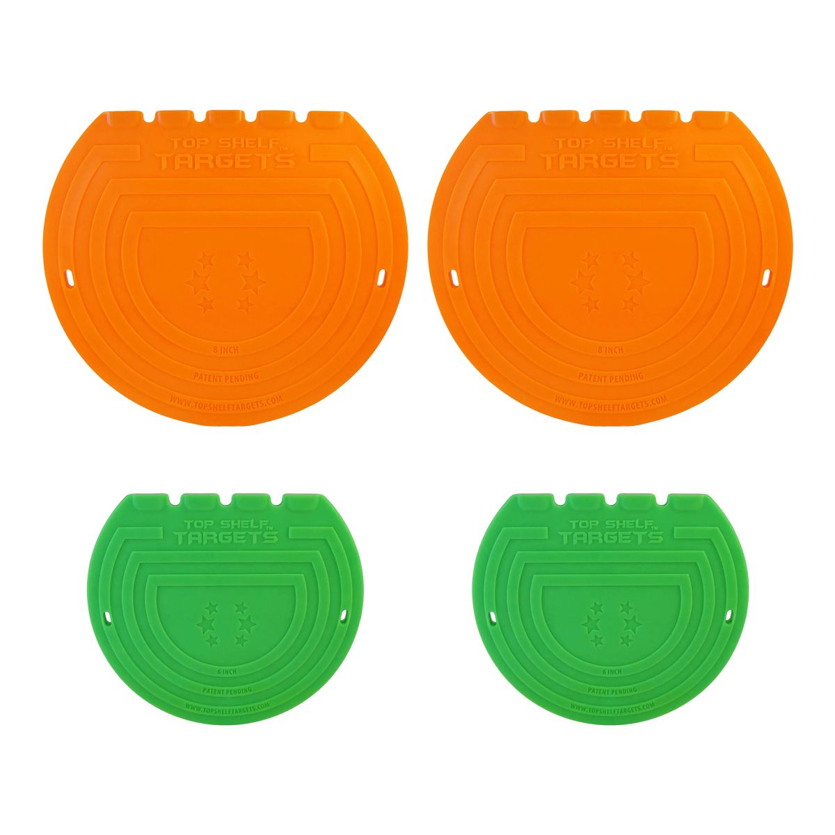 Top Shelf Targets 2 6 Inch and 2 8 Inch Combo Pack Target