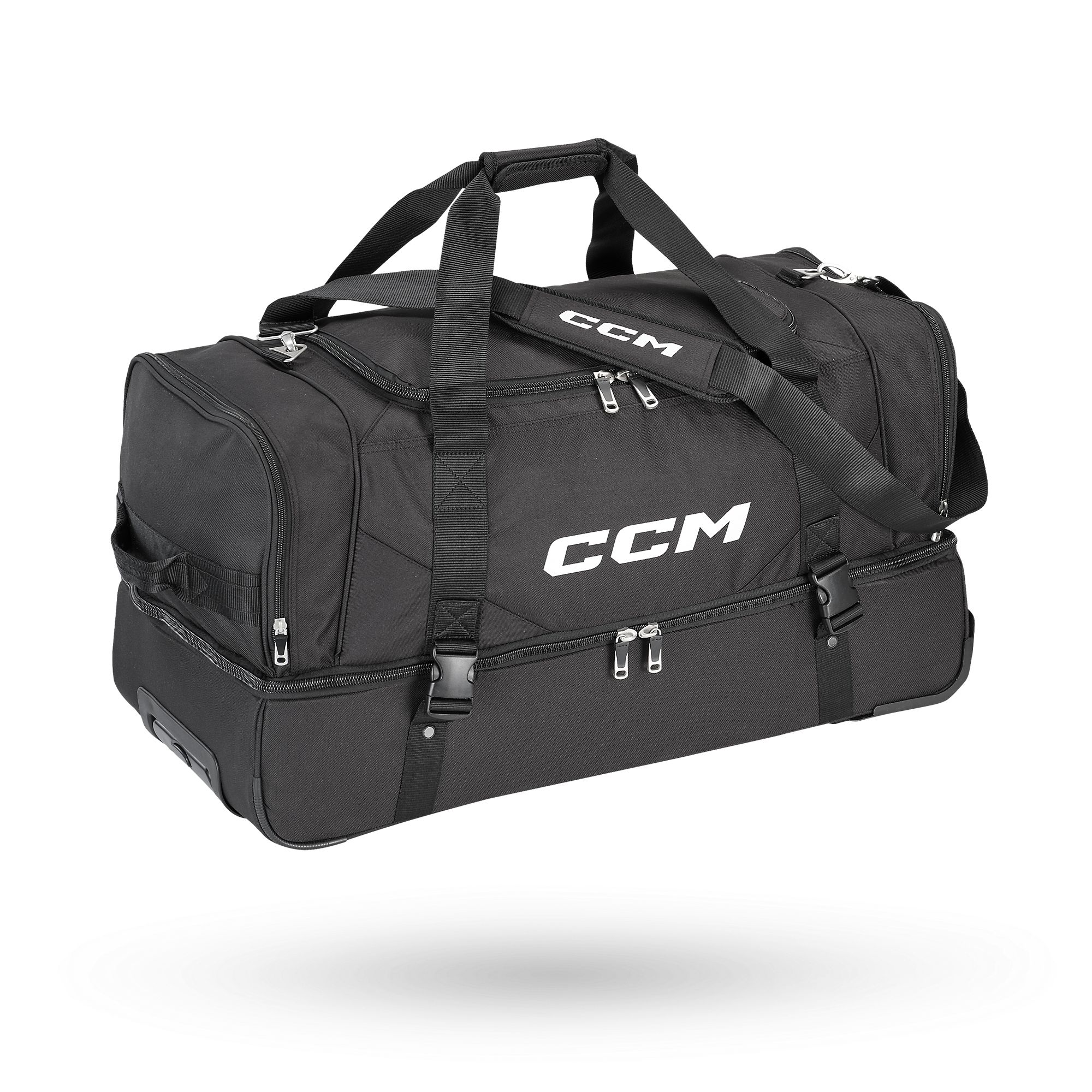 CCM REFEREE WHEEL BAG 2023 Front_Angled_Right