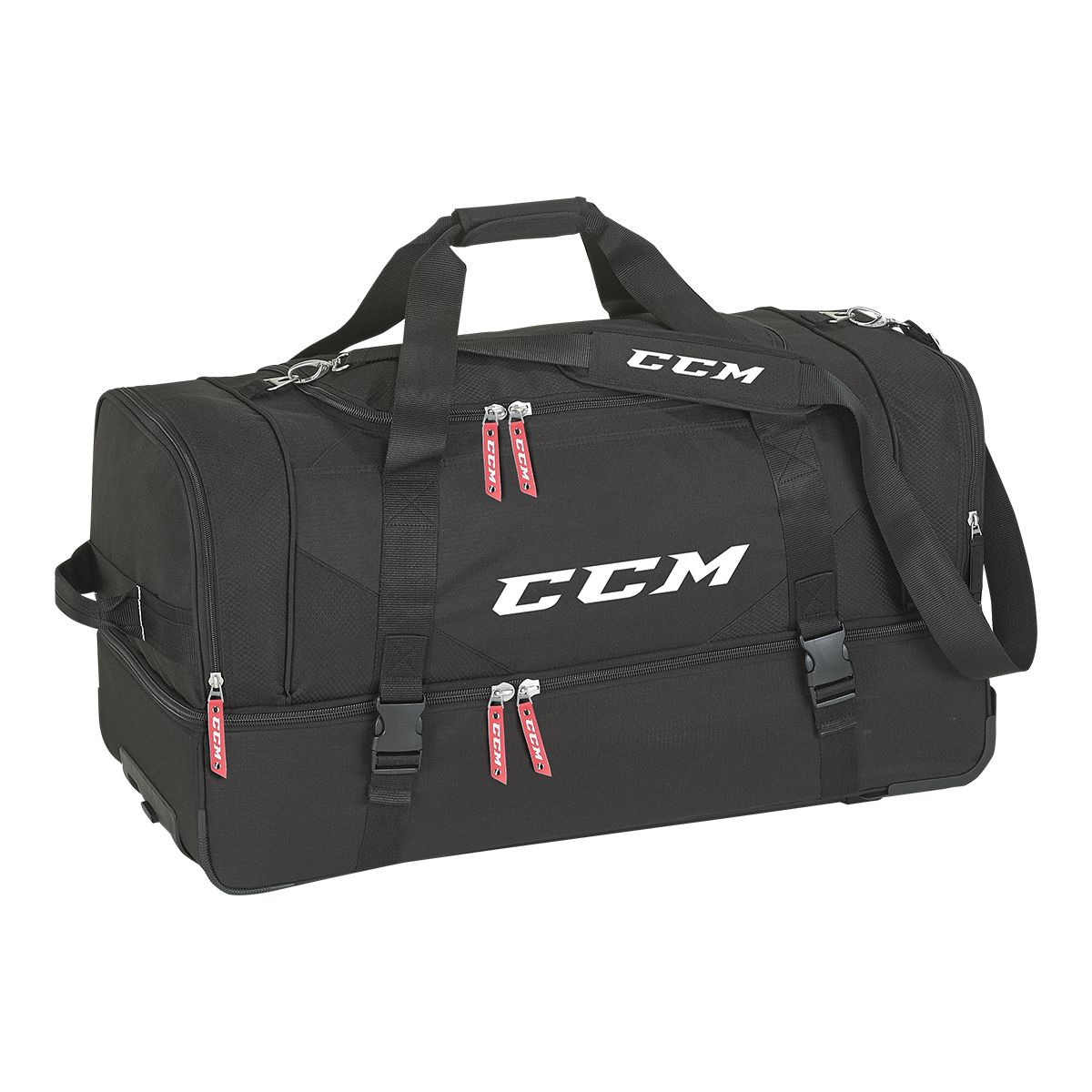 CCM REFEREE WHEEL BAG 2023 Front_Angled_Right