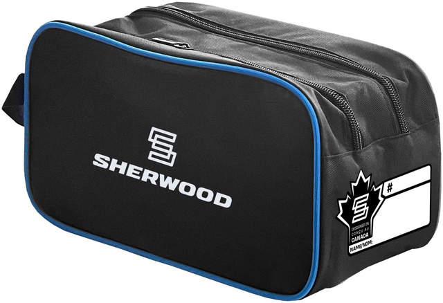 Sherwood Hockey Bag Front_Angled_Left