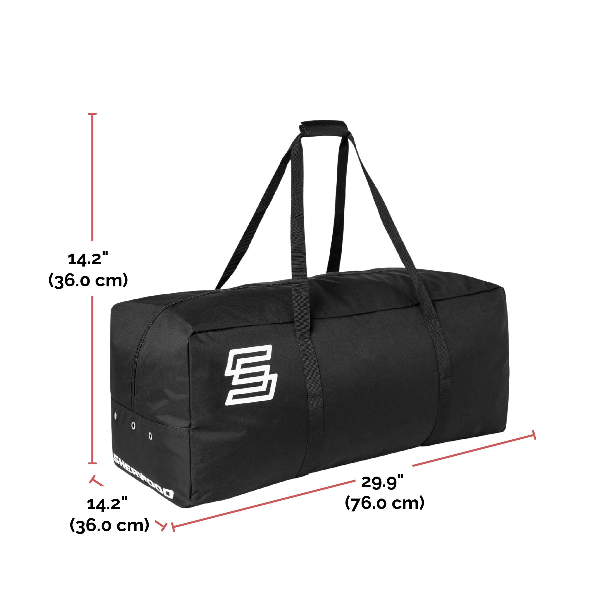 Sherwood Core Junior Hockey Carry Bag Front_Three_Fourths_Angled_Right