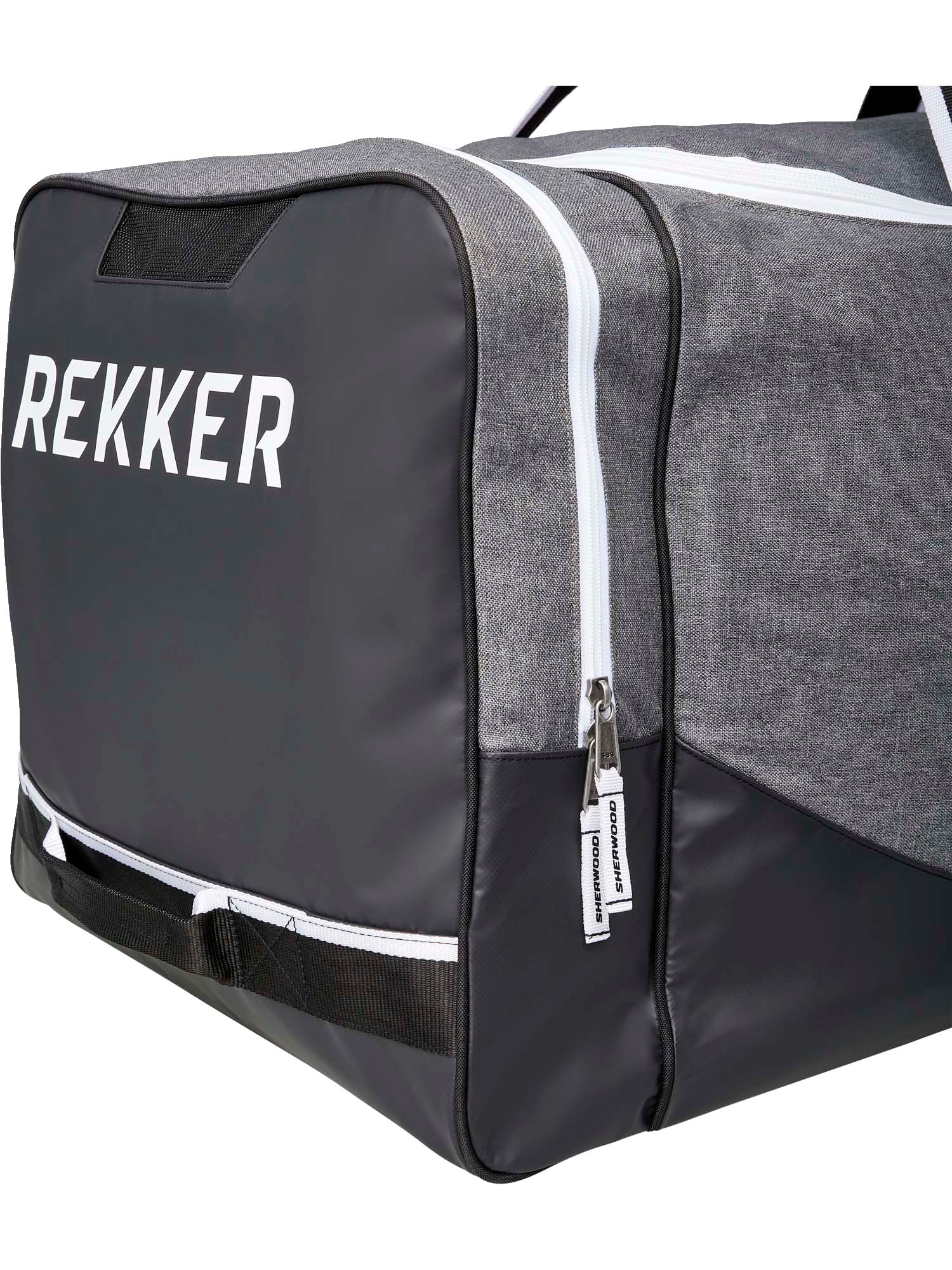 Sherwood Rekker Team Senior Goalie Wheel Bag CloseUp