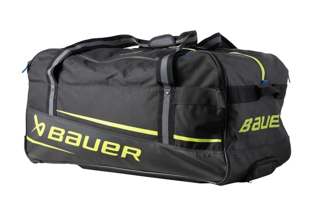 Bauer Premium Junior Hockey Wheeled Bag Front_Angled_Left