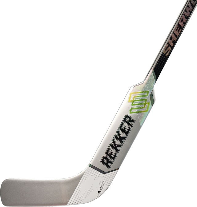 Sherwood Rekker Morph Pro Senior Goalie Mini Hockey Stick CloseUp