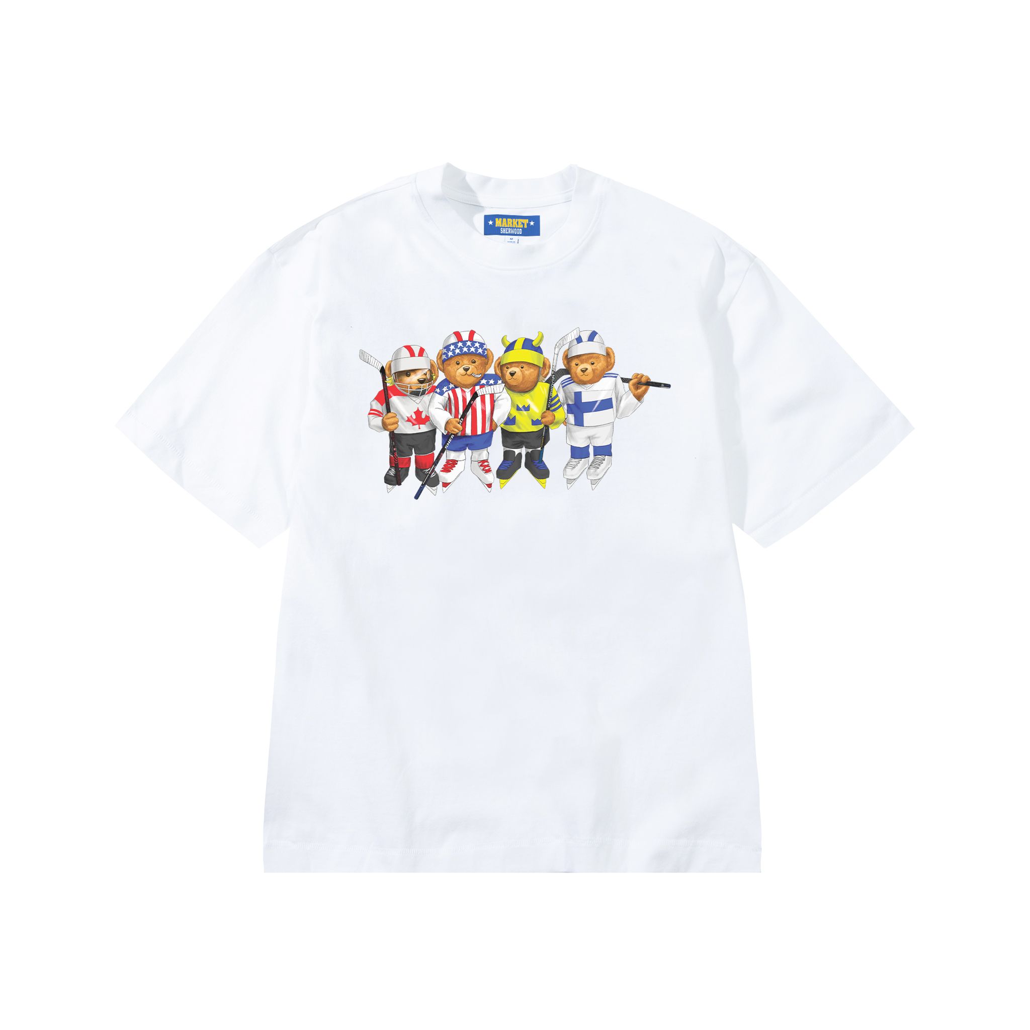 Sherwood X Market Group Shot T Shirt