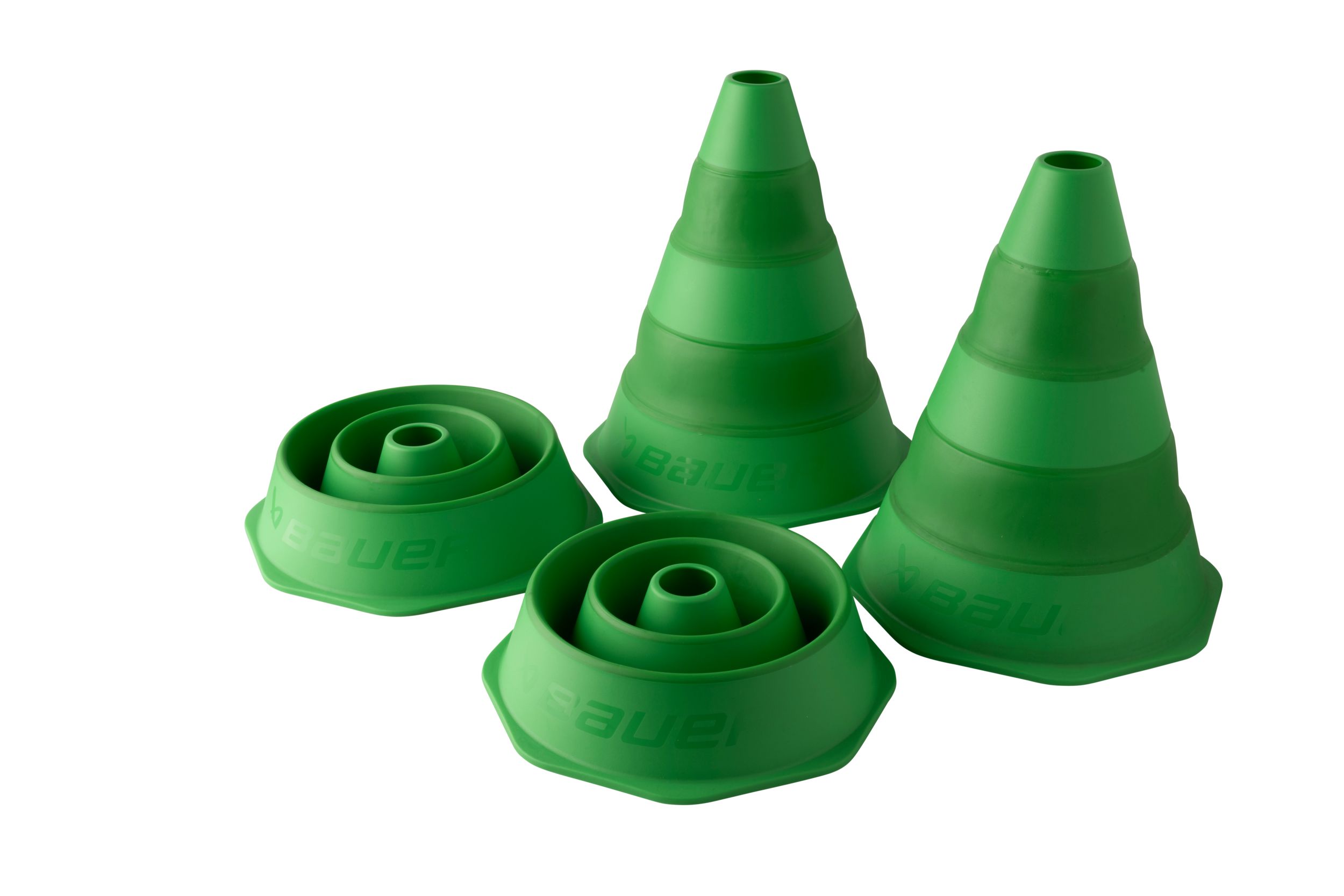 Bauer Collapsible Training Cones - 4 Pack Composite_or_Mixed