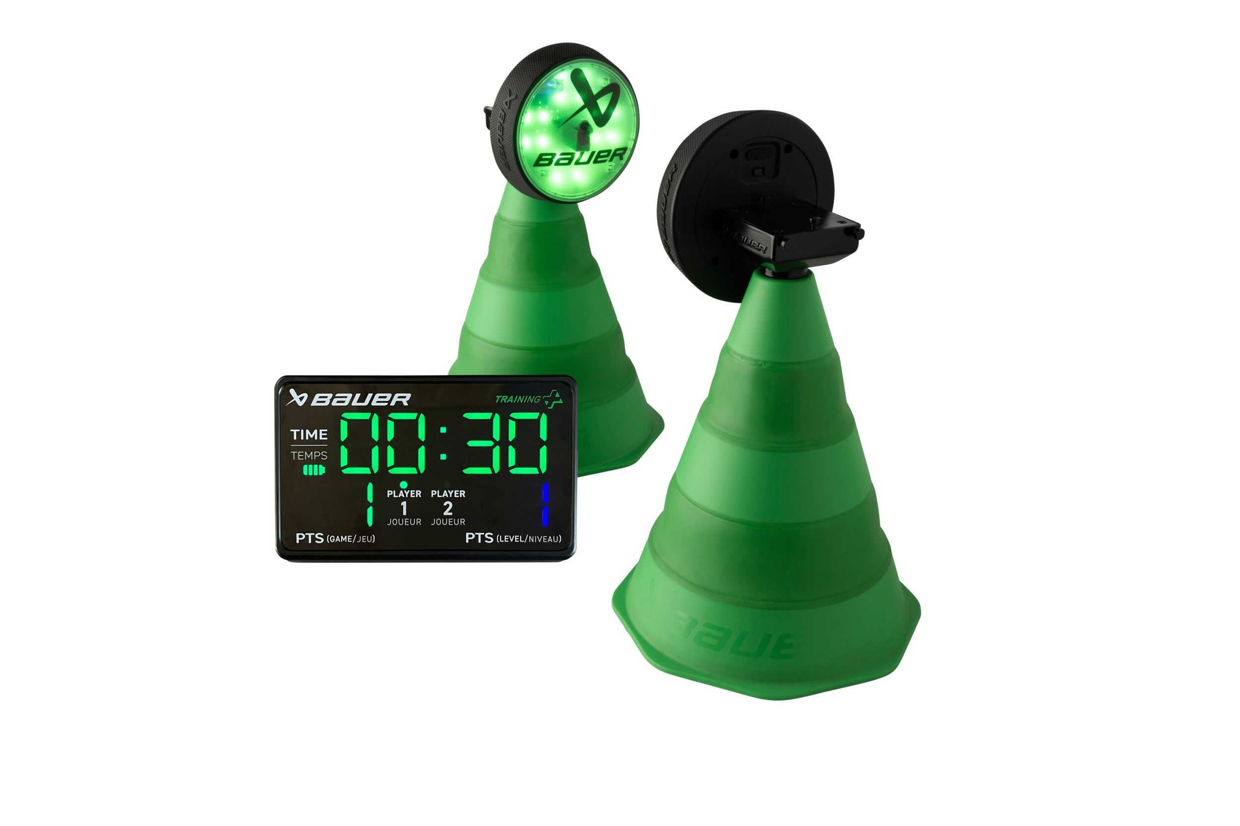 Bauer Collapsible Training Cones - 4 Pack Composite_or_Mixed