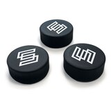 Sherwood Mini Foam Hockey Puck - 3pk Overhead_Plunge
