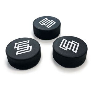 Sherwood Mini Foam Hockey Puck - 3pk