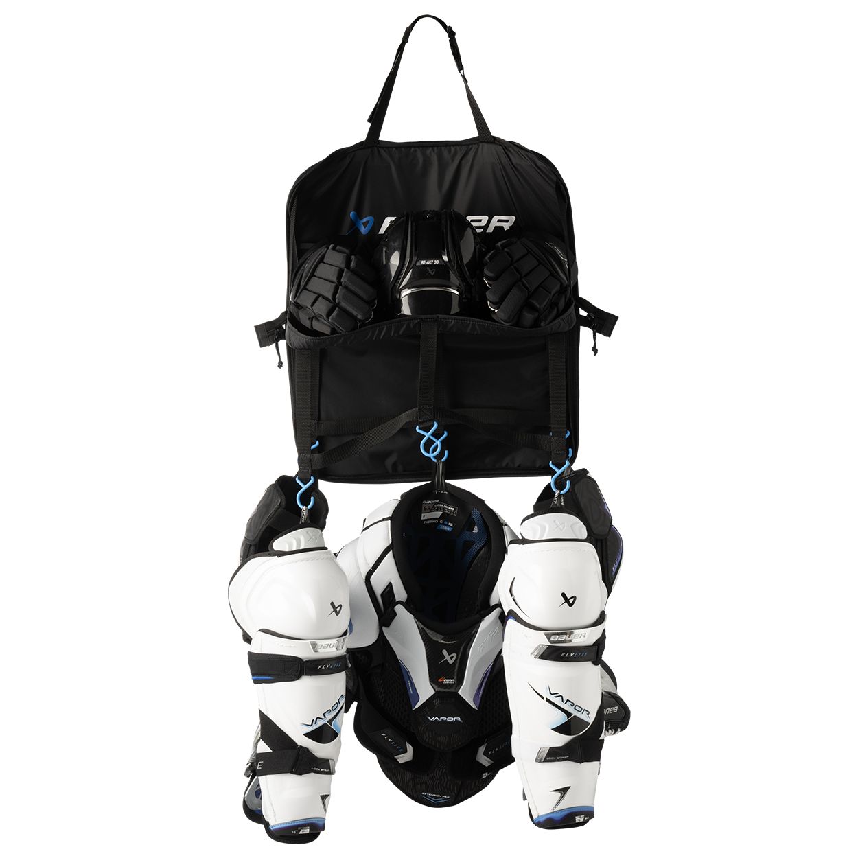 Bauer Hanging Gear Rack Front_Flat